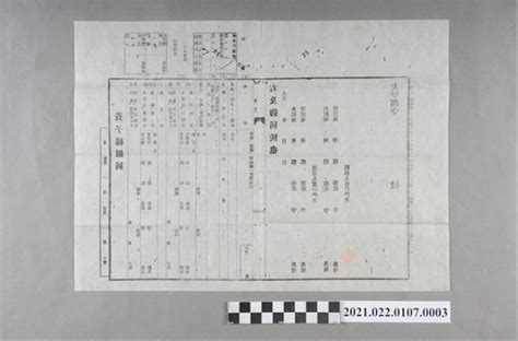 養子緣組入戶|日據時期 戶口調查簿簿頁事由記事解釋